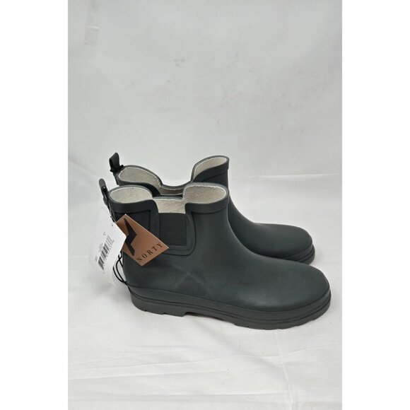 Norty Women's Ankle Rain Boots Waterproof Winter Spring Garden Gray Size 9 - Picture 2 of 9